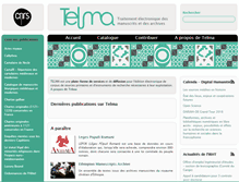 Tablet Screenshot of cn-telma.fr